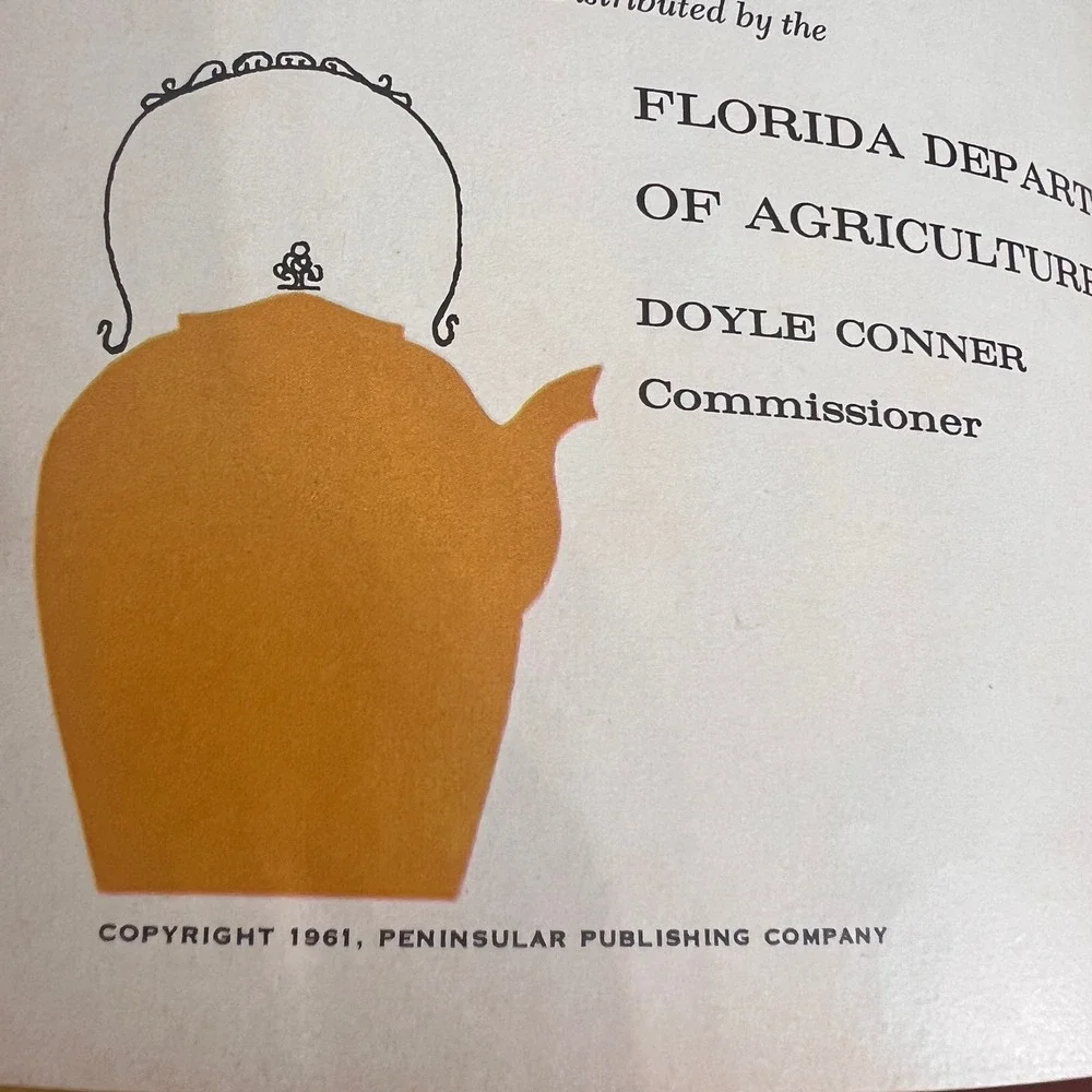 Vintage 1961 Florida Meat Recipes Cookbook Booklet Florida Dept of Agriculture